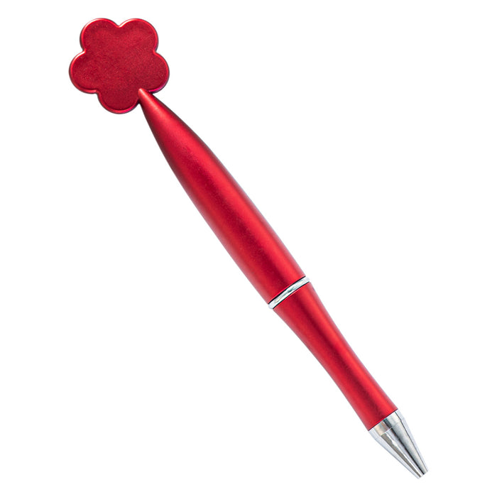 Pen al por mayor Pen plástico Flores de dibujos animados Gel Gel JDC-BP-Hongd002