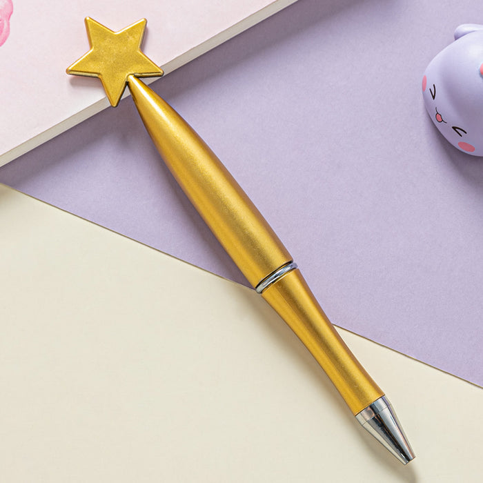 Pen Pen Plastic Stars Creative Stars Multicolor al por mayor JDC-BP-HongD012