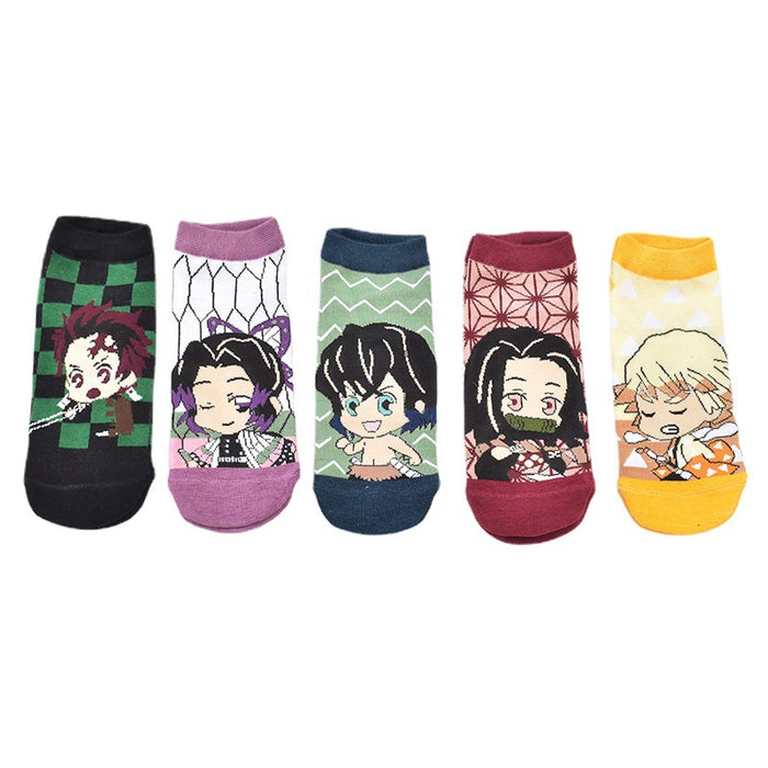Wholesale cartoon spring and autumn shallow mouth boat socks JDC-SK-JYunn001
