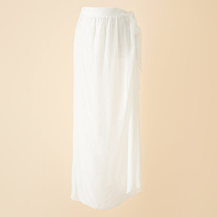 Faldas de envoltura de encaje de vacaciones de estilo de verano al por mayor de verano JDC-SW-SALY001