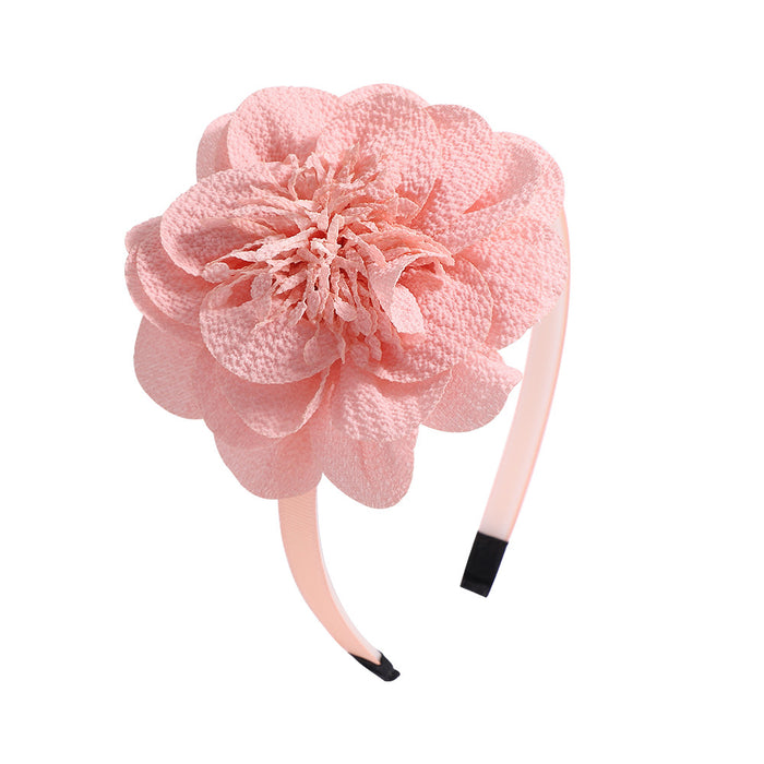Jewelry WholesaleWholesale large handmade Chiffon Flower Headband JDC-HD-YL009 Headband 雅伦 %variant_option1% %variant_option2% %variant_option3%  Factory Price JoyasDeChina Joyas De China