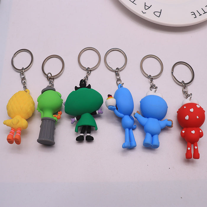 Wholesale Wholesale Cartoon Keychain Pendant MOQ≥2 JDC-KC-YinShang001