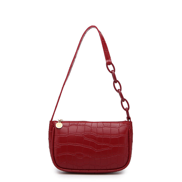 Wholesale ladies handbags crocodile pattern underarm bag JDC-SD-Shic009