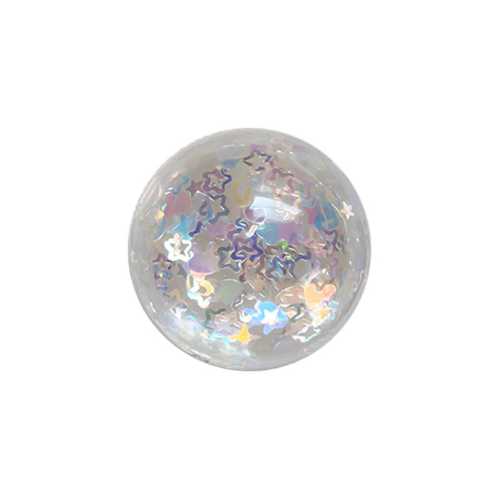 Wholesale Transparent Love Sequins Crystal Ball Shell Cell Phone Airbag Holder JDC-PS-BaiY040