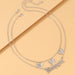 Jewelry WholesaleWholesale personalized simple multi-layer Butterfly Necklace JDC-NE-YiD001 necklaces 宜达 %variant_option1% %variant_option2% %variant_option3%  Factory Price JoyasDeChina Joyas De China