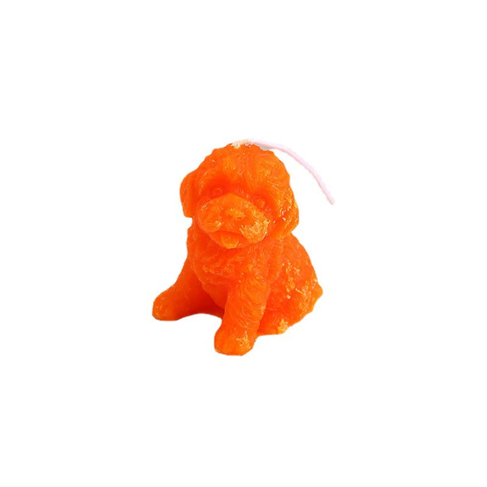 Wholesale Soy Wax Dog Shaped Scented Candle MOQ≥3 JDC-SCS-HongD007