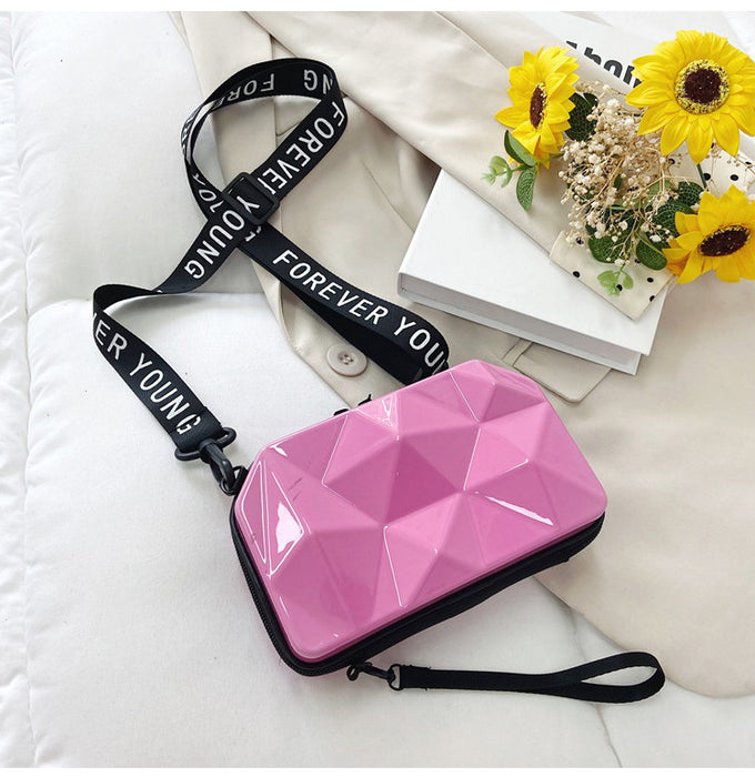 Wholesale Shoulder Bag Synthetic Leather Water Cube Diagonal Shoulder Bag JDC-SD-Shens016