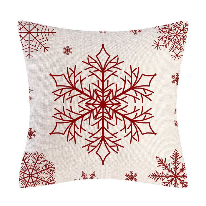 Wholesale Pillowcase Blended Christmas Red Collection Print JDC-PW-Yiyang002