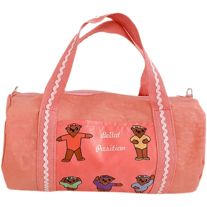 Wholesale Shoulder Bag Oxford Cloth Cute Cartoon Large Capacity Dancing Bag JDC-SD-Jingt001