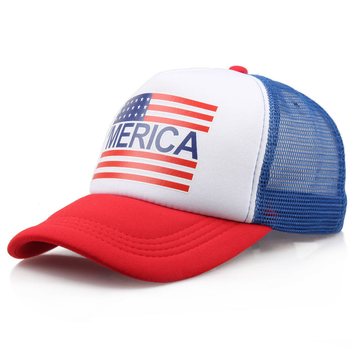 Wholesale 4th of July Independence Day Heat Transfer Outdoor Baseball Cap MOQ≥3 JDC-FH-PDai001