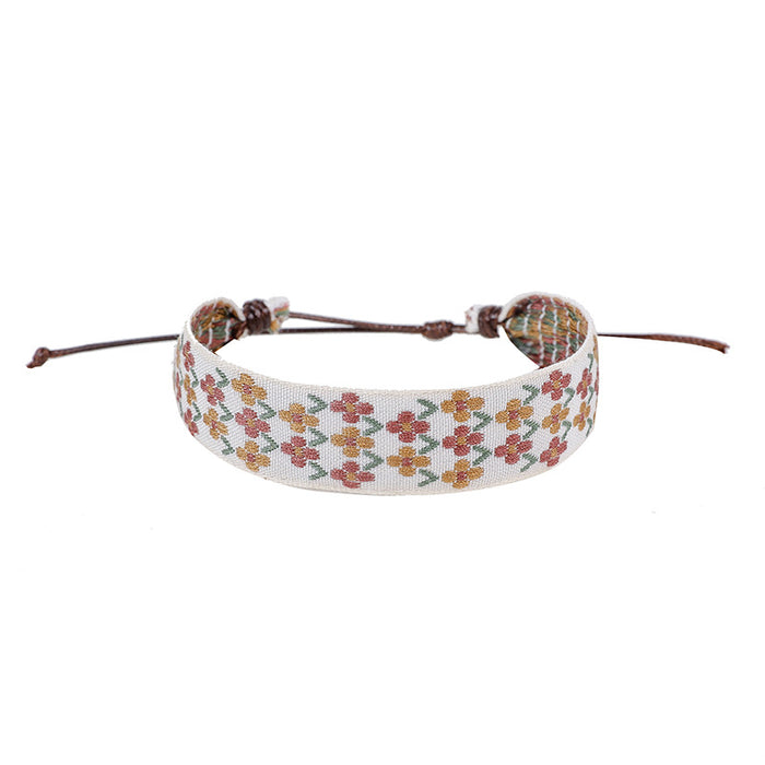 Wholesale Bracelet Fabric Bohemian Art Bracelet MOQ≥3 JDC-BT-RonH001