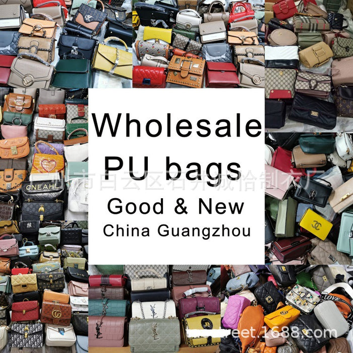 Wholesale PU leather shoulder bag starting from 30 pieces MOQ≥30 JDC-SD-Chengqia001