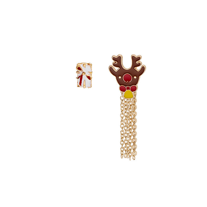 Broche al por mayor Aleación Árbol de Navidad Bells Snowflake Tassel JDC-BC-MDD012