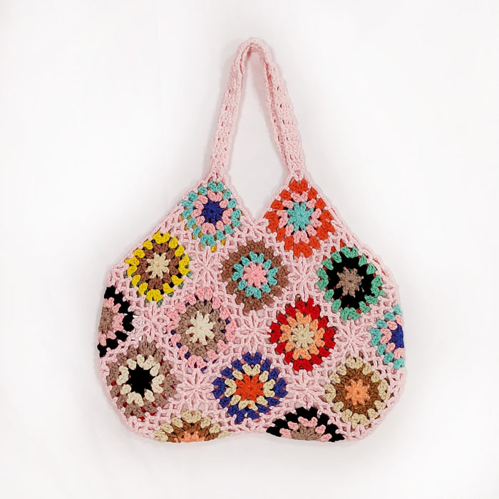 Wholesale Acrylic Braided Ethnic Style Handbag JDC-HB-Yimei001