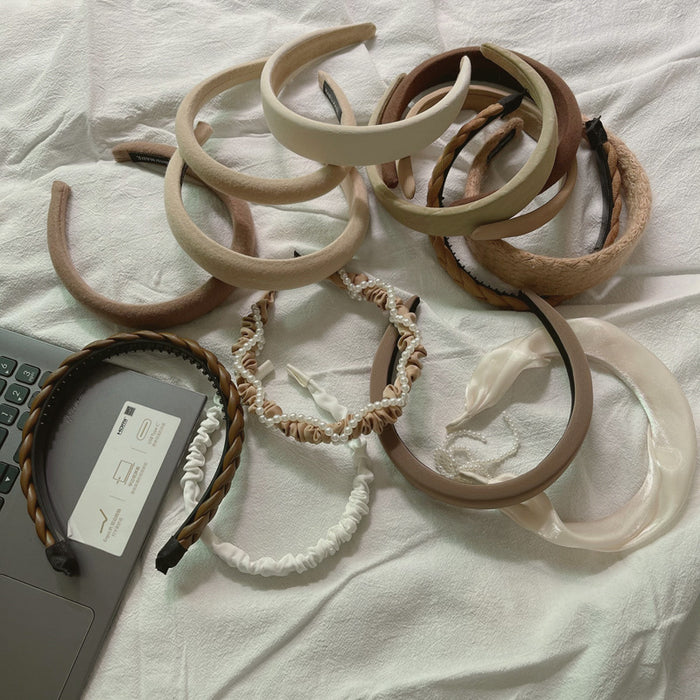 Wholesale Headband cloth headband twist pearl JDC-HD-Shengxuan001