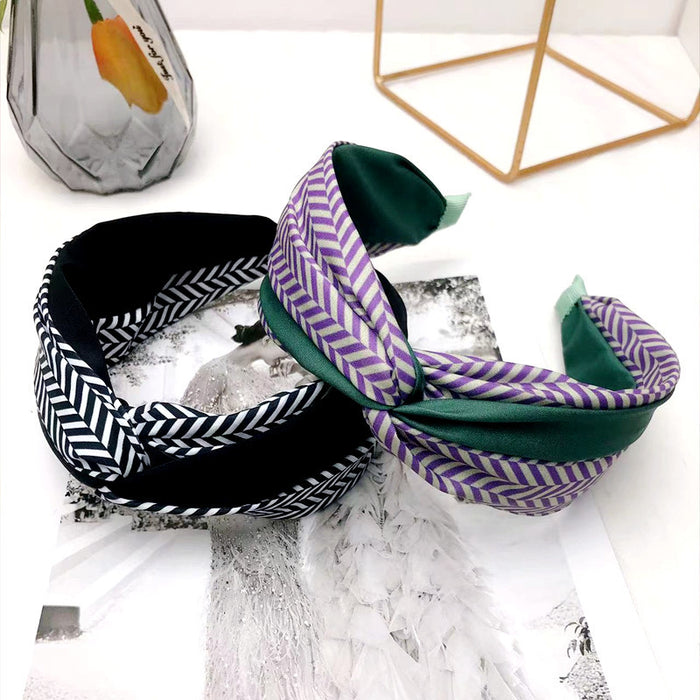 Wholesale cloth headband color matching hairband MOQ≥2 JDC-HD-YiSG001