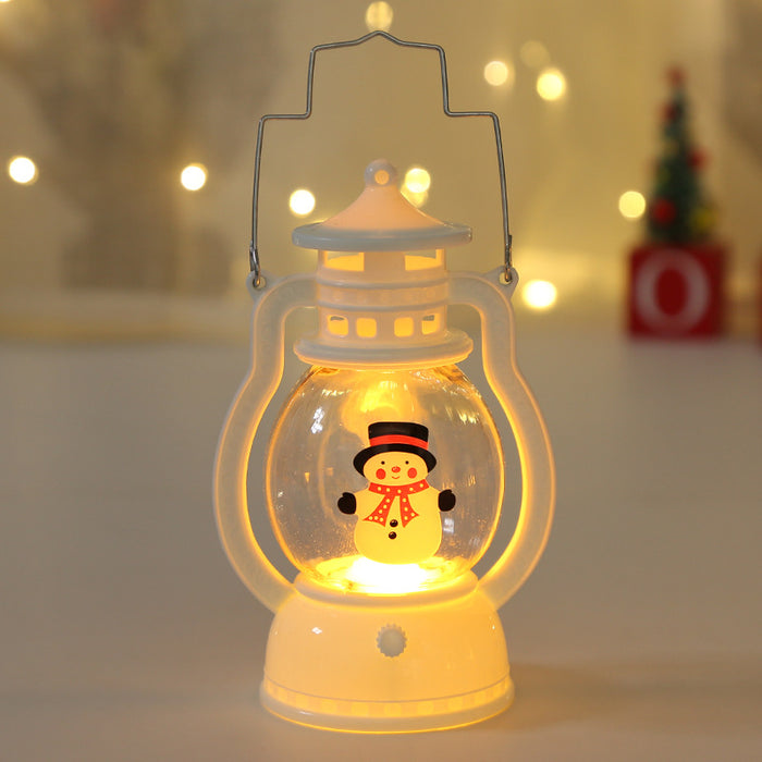 Lámpara de aceite portátil de regalo de Navidad decorativo al por mayor JDC-DCN-SANQUAN001