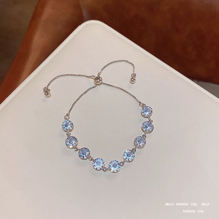 Wholesale Bracelet Opal Pearl Crystal Love Pendant Hand Jewelry JDC-BT-HanJ040