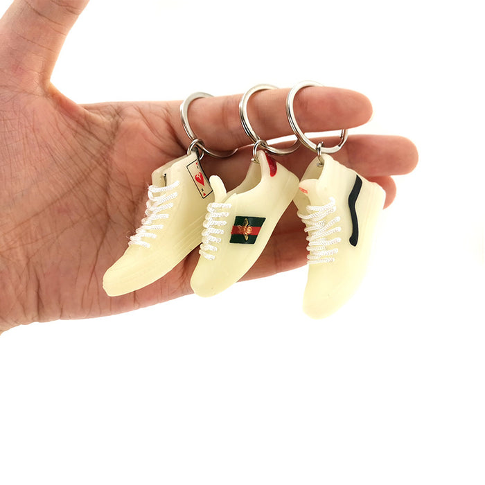Wholesale Keychain Enamel Hollow Mini Shoe Mould Keychain (F) JDC-KC-YTai010