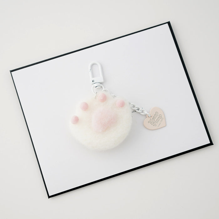 Wholesale Keychains Plush Cat's Claw Cute Heart JDC-KC-ShuL011