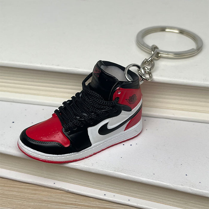 Wholesale Keychains PVC Hardware Stereo Sneakers JDC-KC-MiaoY026