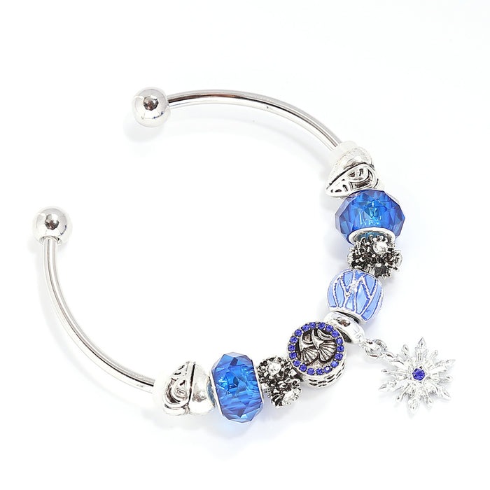 Wholesale Bracelet Glazed Alloy Beads JDC-BT-PREMBINM001