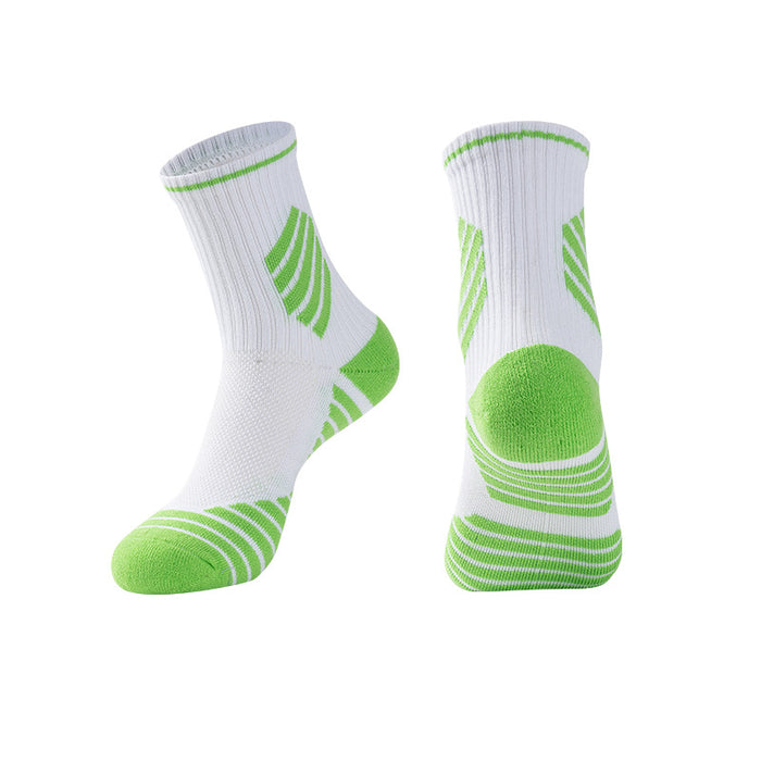 Wholesale basketball socks thickened towel bottom running cycling trend socks JDC-SK-TengYu003