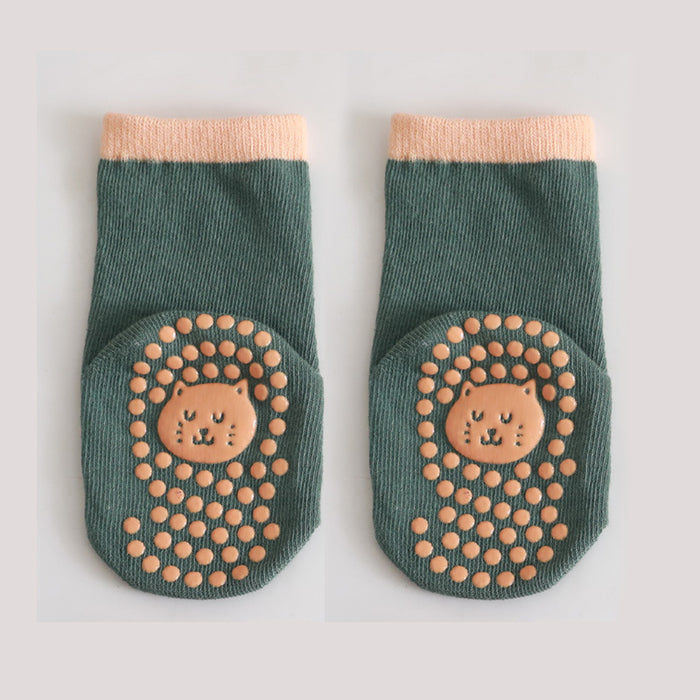 Wholesale Sock Cotton Baby Dispensing Non-slip Floor Socks JDC-SK-TongX001