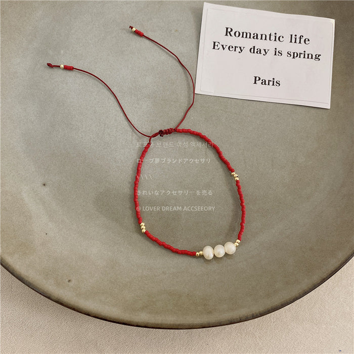Peads de arroz de aleación de brazalete al por mayor perlas de cuentas de piedra JDC-BT-LFM002