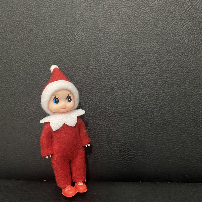 Wholesale Toys Christmas Doll Simulation elf Doll Ornament Gift MOQ≥10 JDC-FT-ZhiT001