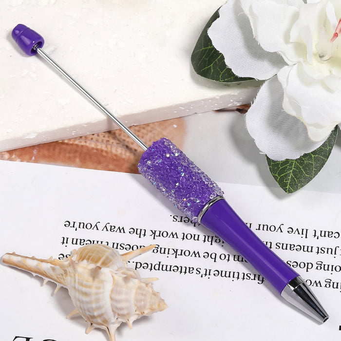 Wholesale Beadable Pens 5pcs Rhinestone Sugar Pens DIY Pens JDC-PN-BLG001