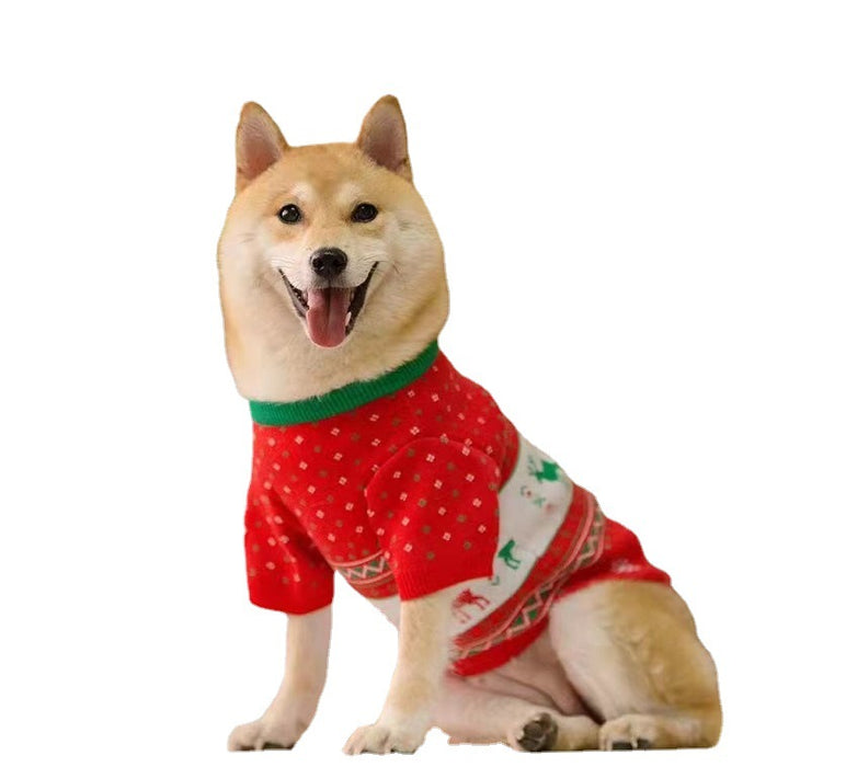 Pet Dog al por mayor Cat suéter de Navidad