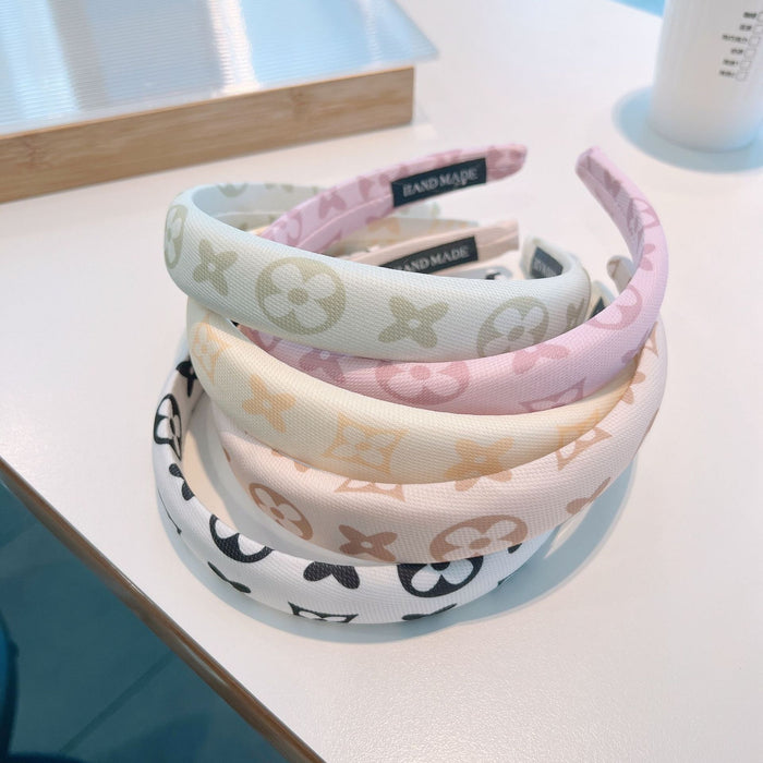 Wholesale Headband Fabric Sponge (F) JDC-HD-HuaJ009