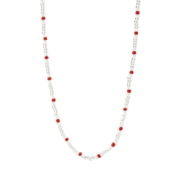 Collares al por mayor Beads de color de contraste de plástico Beads de arroz de una sola navidad jdc-ne-kunj174