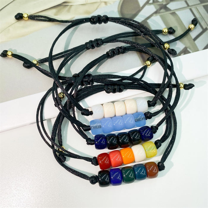Wholesale Bracelet Glazed Boho Color Handmade Beads JDC-BT-QiQi008