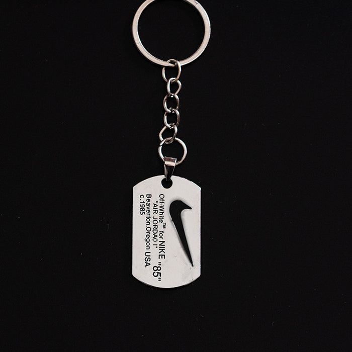 Wholesale ingenuity good things personality three-dimensional lettering tag keychain JDC-KC-HTU049