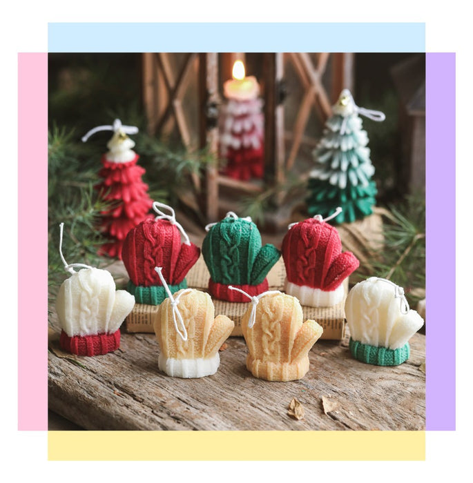 Wholesale Christmas Gloves Scented Candles MOQ≥2 JDC-SCS-SenD003