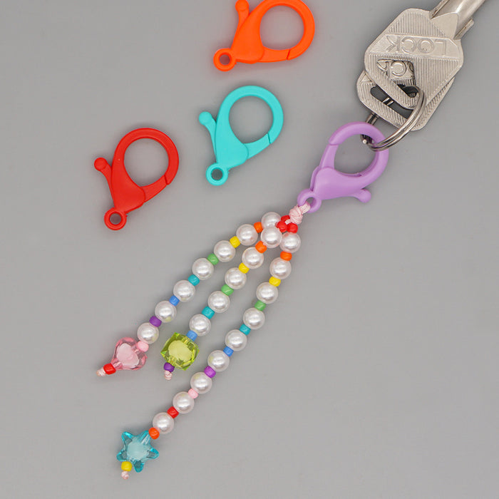 Wholesale Keychains Acrylic Anti-Lost Rice Beads JDC-KC-Yuxz034
