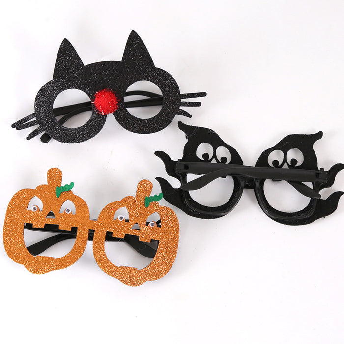 Gafas al por mayor Spider Pumpkin Kids Decorations Ghost Funny Halloween Moq≥2 JDC-DCN-ZHOUH002
