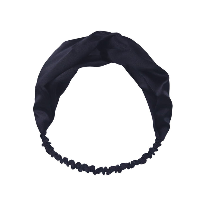 Wholesale Headband Imitation Silk Solid Color Washing Band Hair Tie Sports MOQ≥3 JDC-HD-TianLX001
