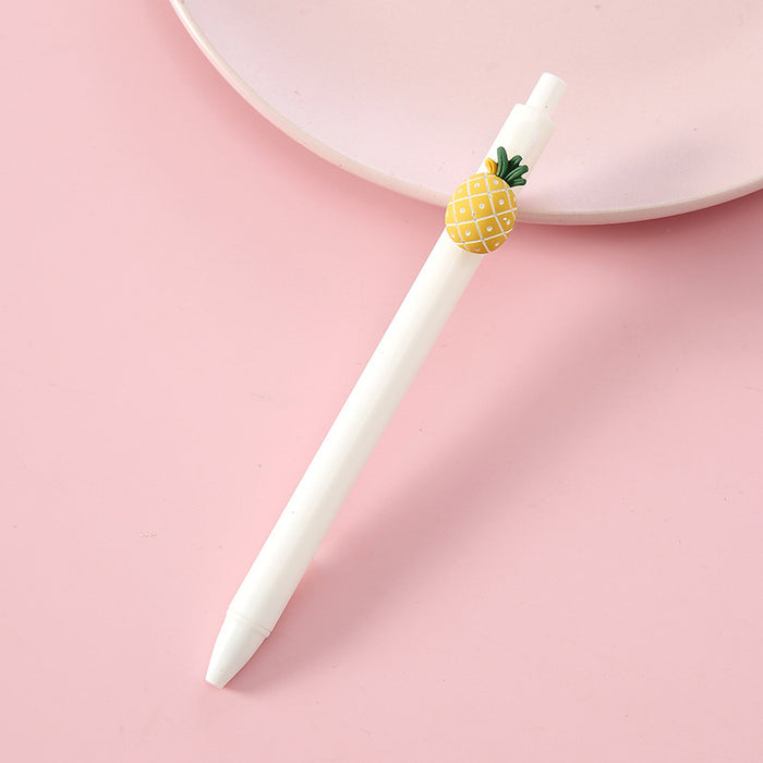 Wholesale Ballpoint Pen Plastic Cute Push Quick Dry JDC-BP-WeiL002