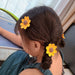 Jewelry WholesaleWholesale Cute Sunflower Hair Clip Hair Ring JDC-HS-WeiS001 Hair Scrunchies 唯尚 %variant_option1% %variant_option2% %variant_option3%  Factory Price JoyasDeChina Joyas De China