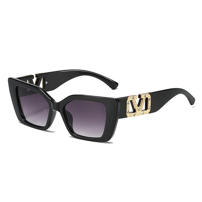 Wholesale AC Lens Small Frame Cat Eye Ladies Sunglasses (F) JDC-SG-XiY006