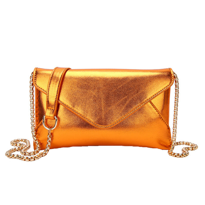 Wholesale Shoulder Bag PU Chain Envelope Bag Diagonal Span JDC-SD-Guanfang001