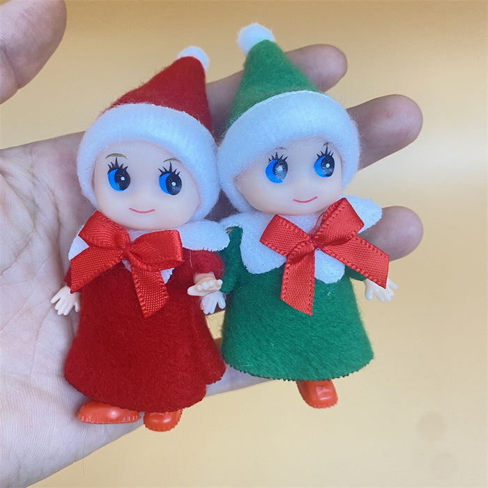 Wholesale Toys Christmas Doll Simulation elf Doll Ornament Gift MOQ≥10 JDC-FT-ZhiT001