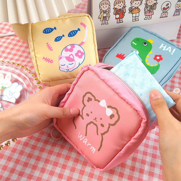 Wholesale storage bag aunt towel storage cartoon JDC-SB-mumiao001