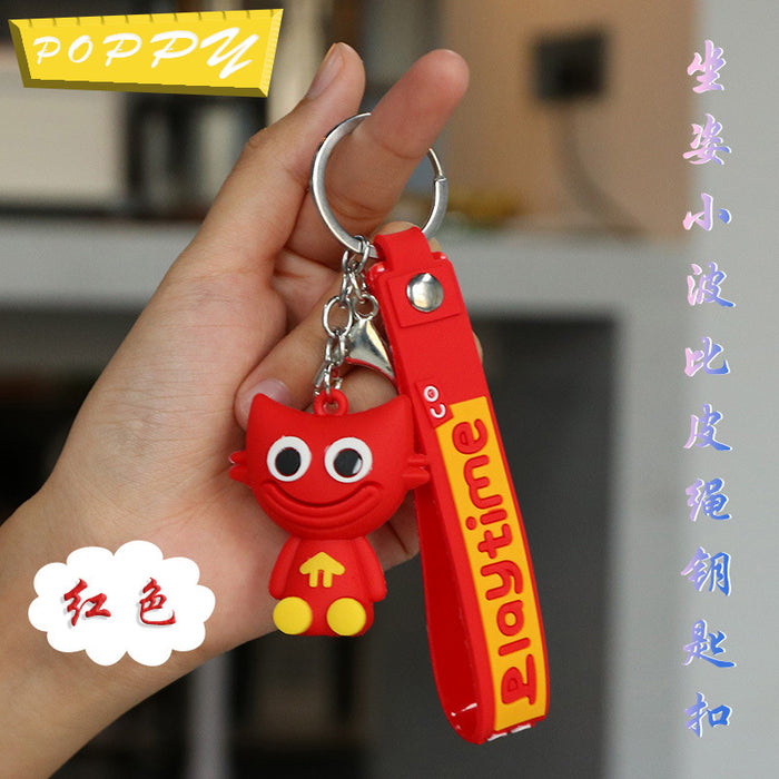 Wholesale Keychain Silicone Cartoon JDC-KC-XTang016