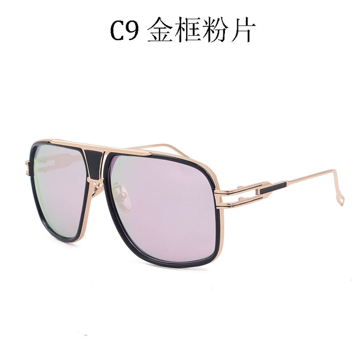 Wholesale Sunglasses Acrylic Lens Metal Frame Men (F) JDC-SG-JingL007
