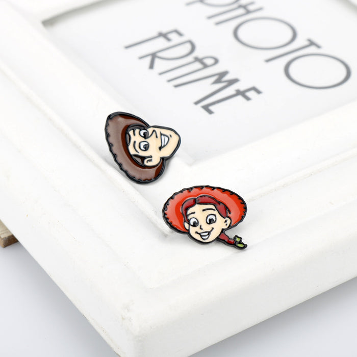 Wholesale Earrings Alloy Toy Story JDC-ES-Dsheng003