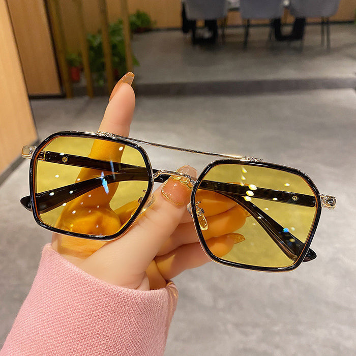Wholesale Sunglasses resin UV protection JDC-SG-QingTan006
